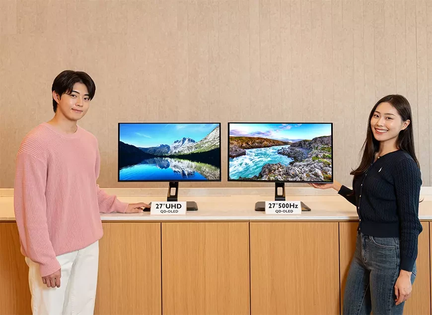 Samsung выпустит первый 24-дюймовый QD-OLED-монитор в 2027 году