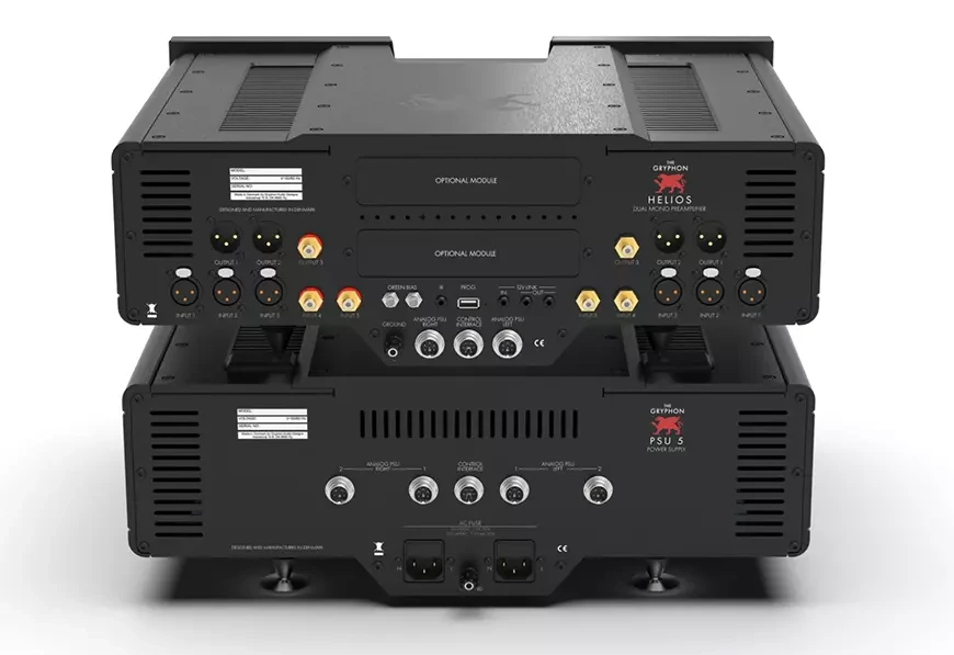 Двухблочный предварительный усилитель Gryphon Helios