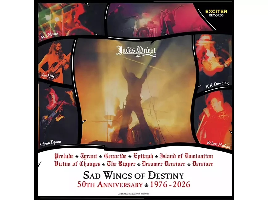 Judas Priest анонсировали юбилейное переиздание своего второго альбома Sad Wings of Destiny