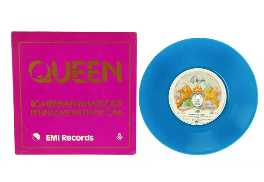 Лимитированное издание композиции&nbsp;Bohemian Rhapsody&nbsp;на синем виниле&nbsp;&nbsp;