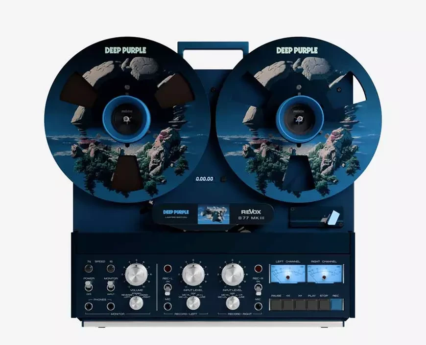 Катушечный магнитофон Revox B77 MKIII Deep Purple Limited Edition