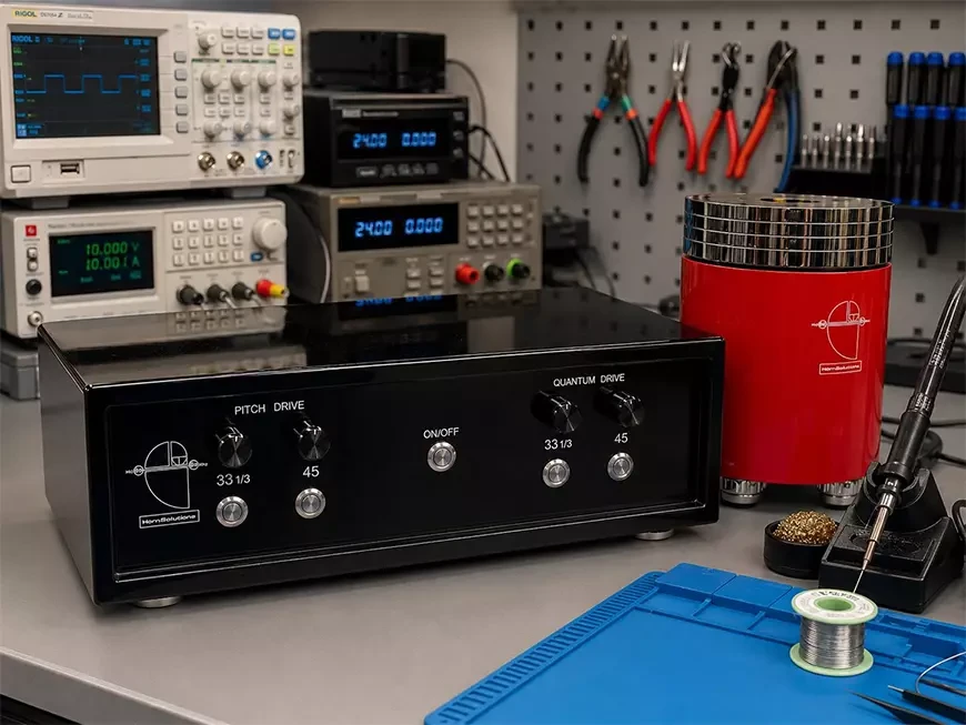 Hornsolutions Quantum Drive – модернизированный двигатель для проигрывателя La Platine Verdier