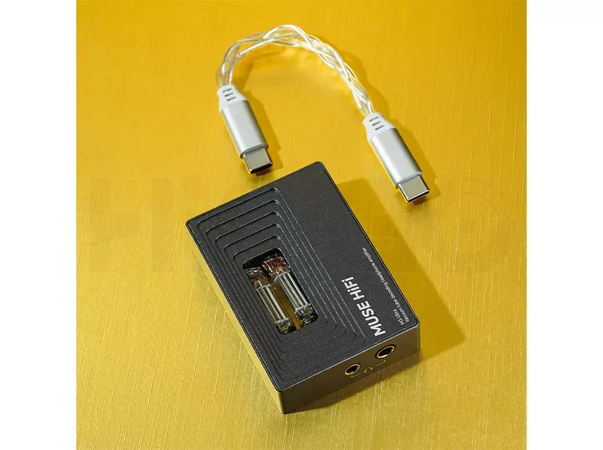 Портативный ЦАП с ламповым усилителем для наушников Muse HiFi M3 Ultra