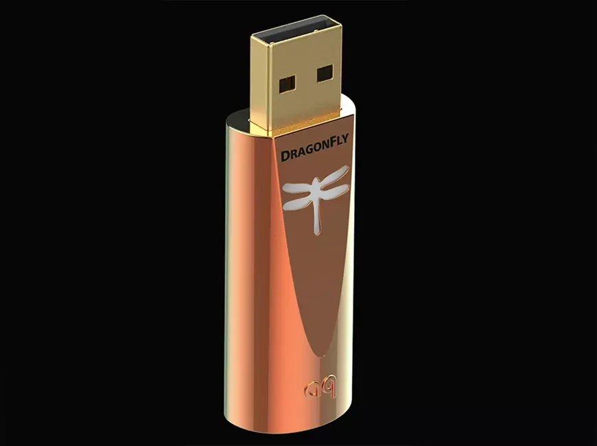 Портативный ЦАП с усилителем для наушников AudioQuest DragonFly Copper