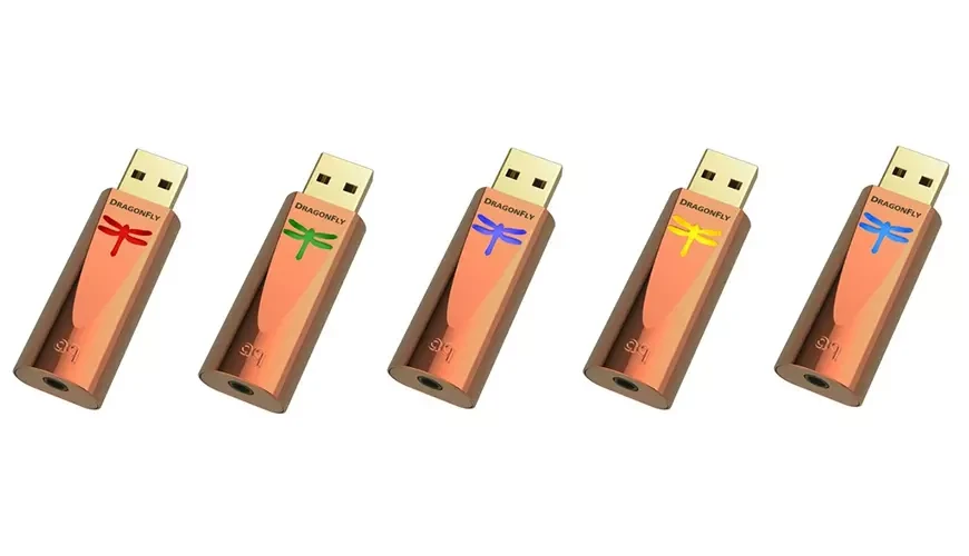 Портативный ЦАП с усилителем для наушников AudioQuest DragonFly Copper