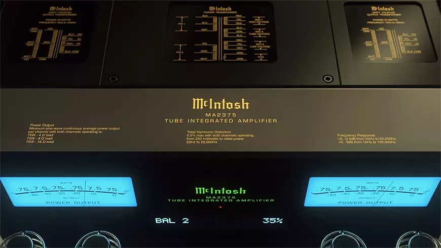 Интегральный ламповый усилитель McIntosh MA2375
