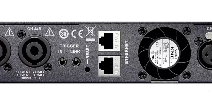 Четырёхканальный усилитель мощности ASCENDO DSP4-6602