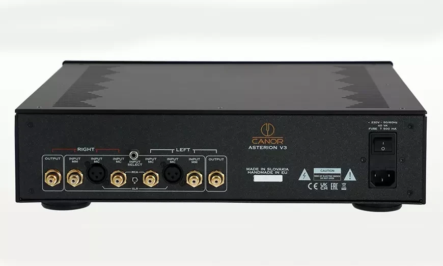 Ламповый MM/MC-фонокорректор Canor Asterion V3