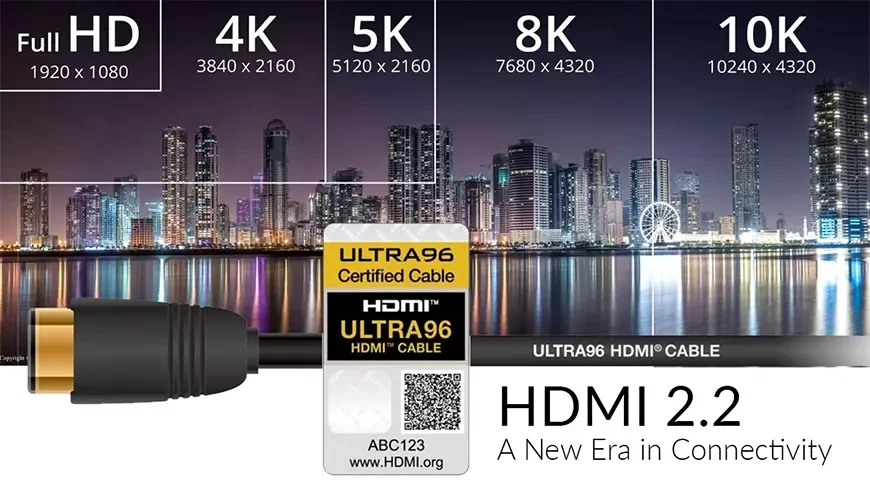 Первые устройства с HDMI 2.2 ожидаются в 2027 году