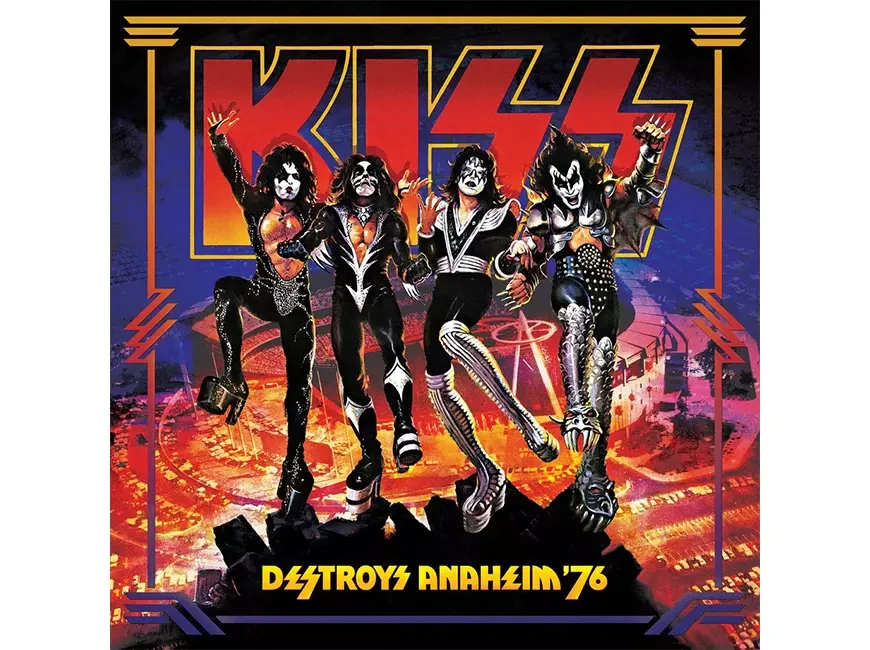 Концертный альбом Destroys Anaheim '76 группы KISS