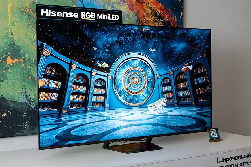 Hisense представил в Москве новую линейку телевизоров с технологией RGB MiniLED