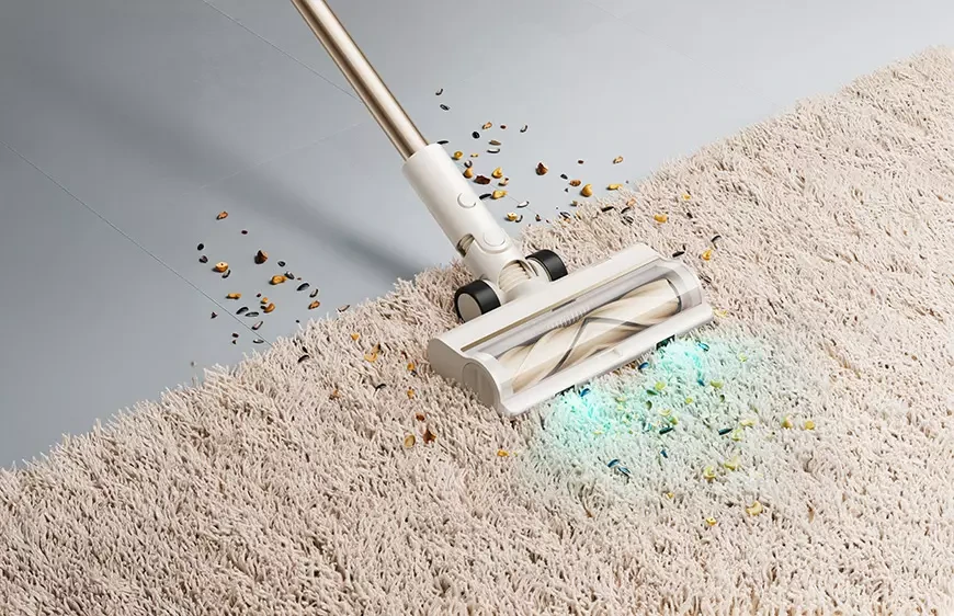 Вертикальный пылесос Dreame R10S Slim Aqua