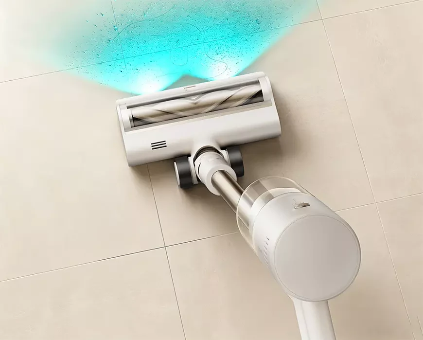 Вертикальный пылесос Dreame R10S Slim Aqua
