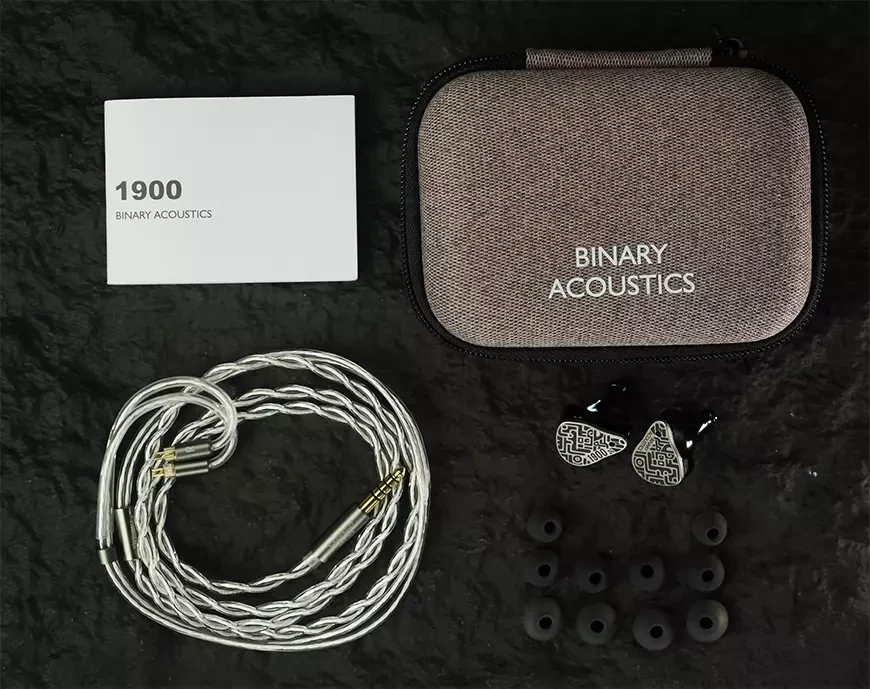 Внутриканальные гибридные наушники Binary Acoustics 1900