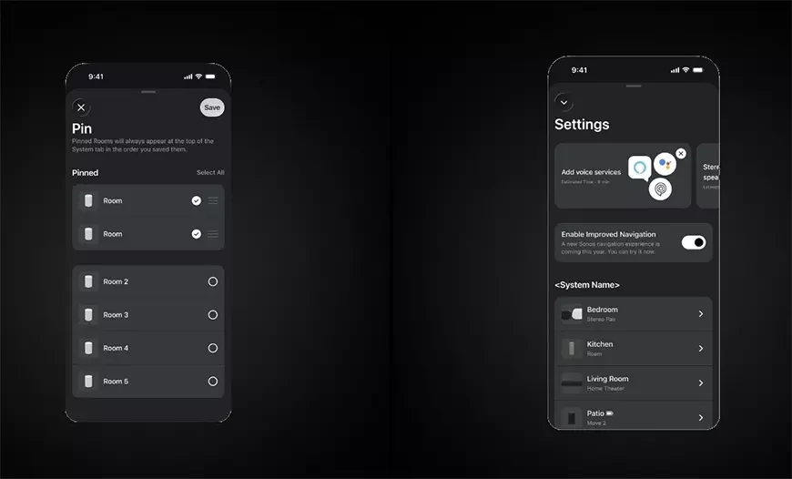 Обновление приложения Sonos возвращает вкладки и улучшает управление колонками