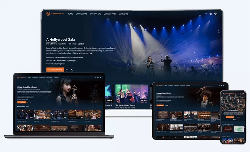 Symphony Premium – стриминговый сервис классической музыки в формате UHD от HiFi Rose