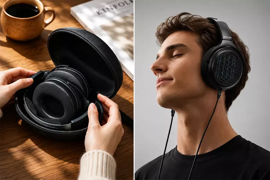 Открытые планарные полноразмерные наушники FiiO Jade Audio JT9