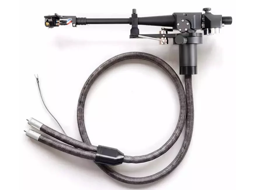 Тонарм Transrotor TRA 9 с внутренней проводкой in-akustik AIR Pure Silver