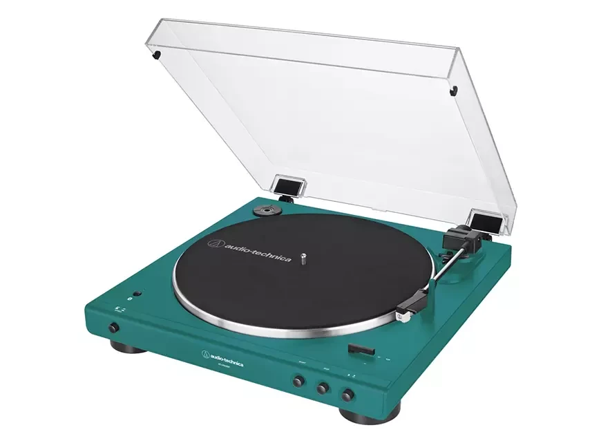 Проигрыватель виниловых пластинок Audio-Technica AT-LP60XBTTL в новой отделке Teal