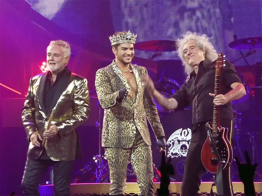 Группа Queen с Адамом Ламбертом