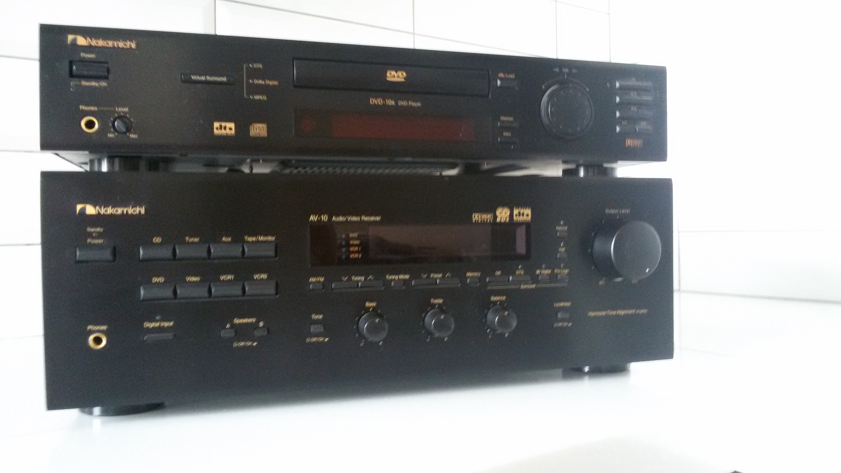 ресивер NAKAMICHI AV10 и dvdпроигрыватель NAKAMICHI DVD10s HiFi.ru