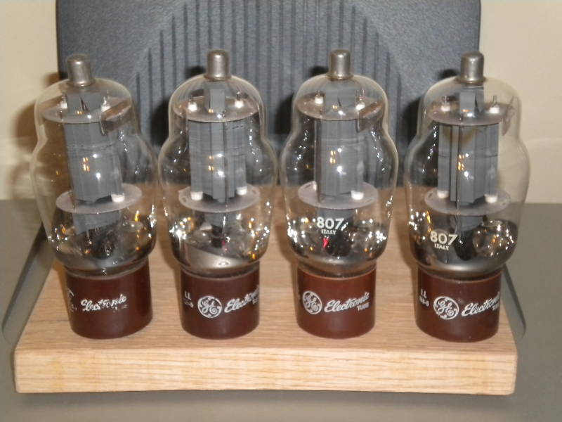 квартет Type 807 G.E. VT-100A 6П3С 6П7С Italy 1955 год | Hi-Fi.ru