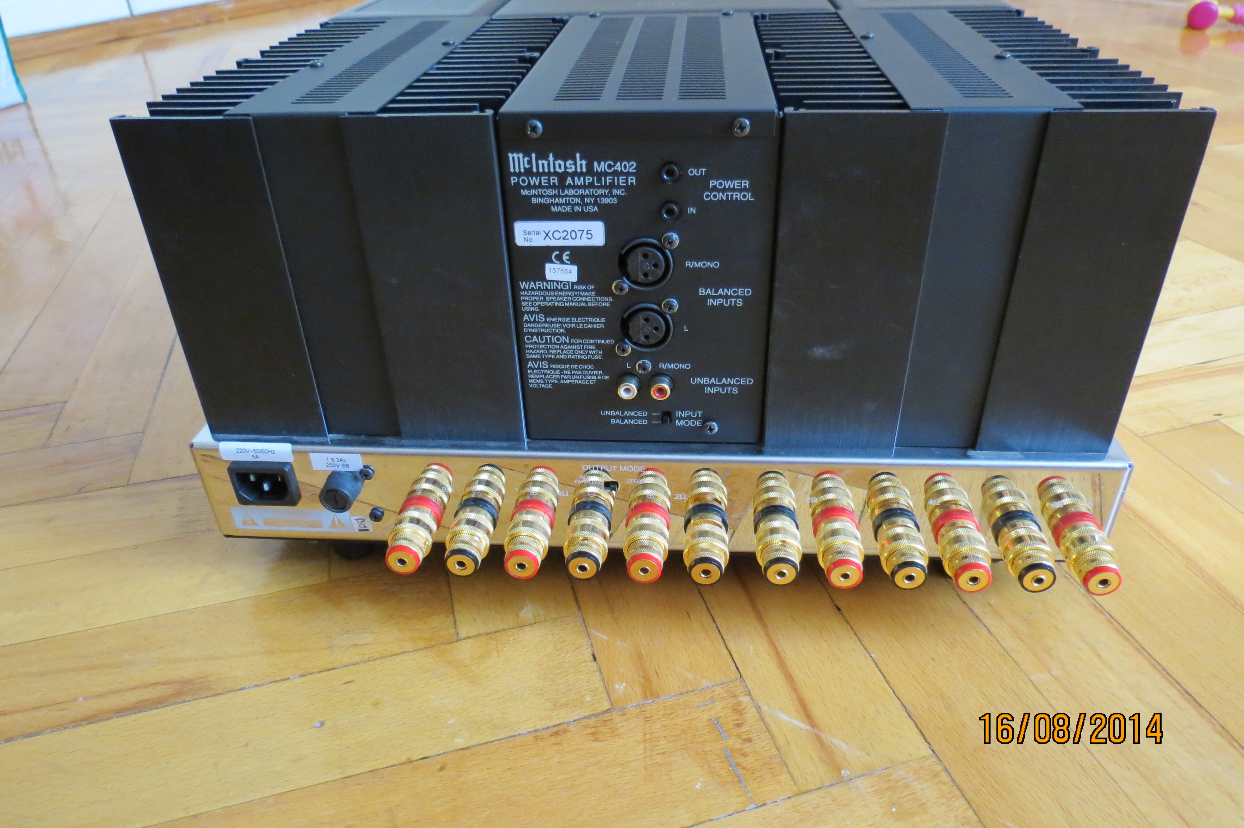 McIntosh MC402 | Hi-Fi.ru