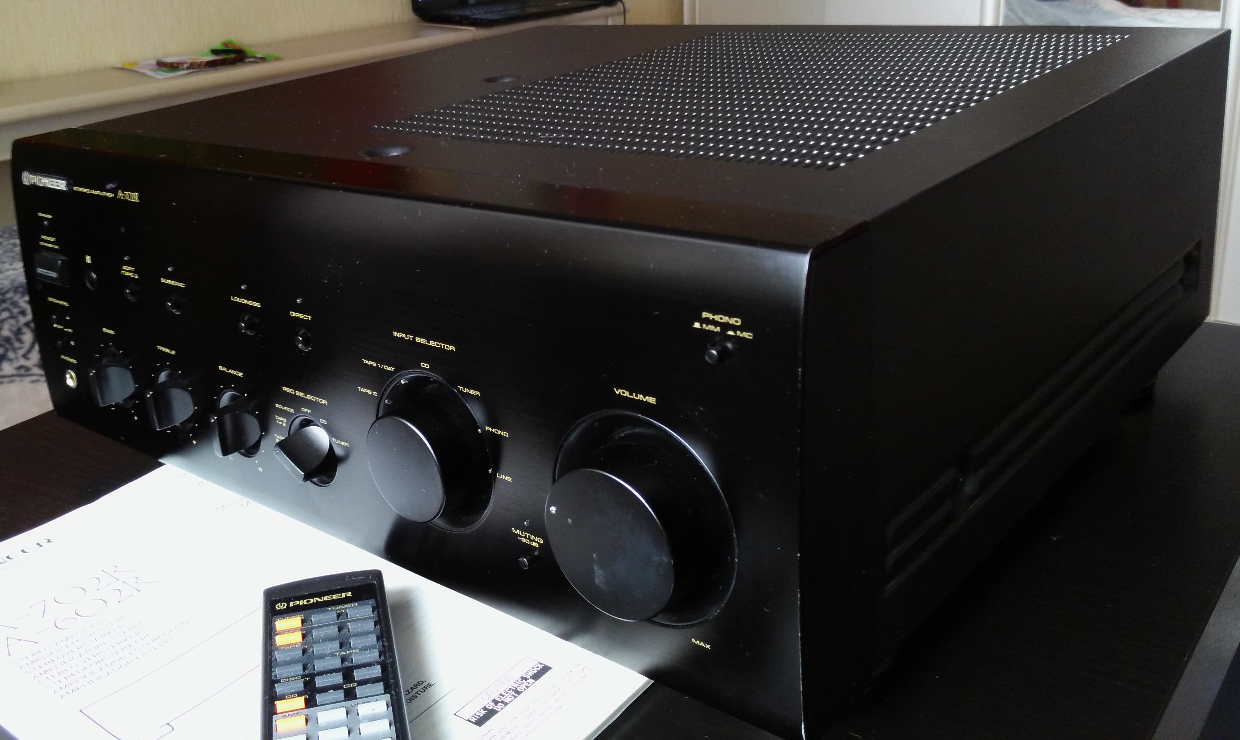 Стереоусилитель Pioneer A-702R | Hi-Fi.ru