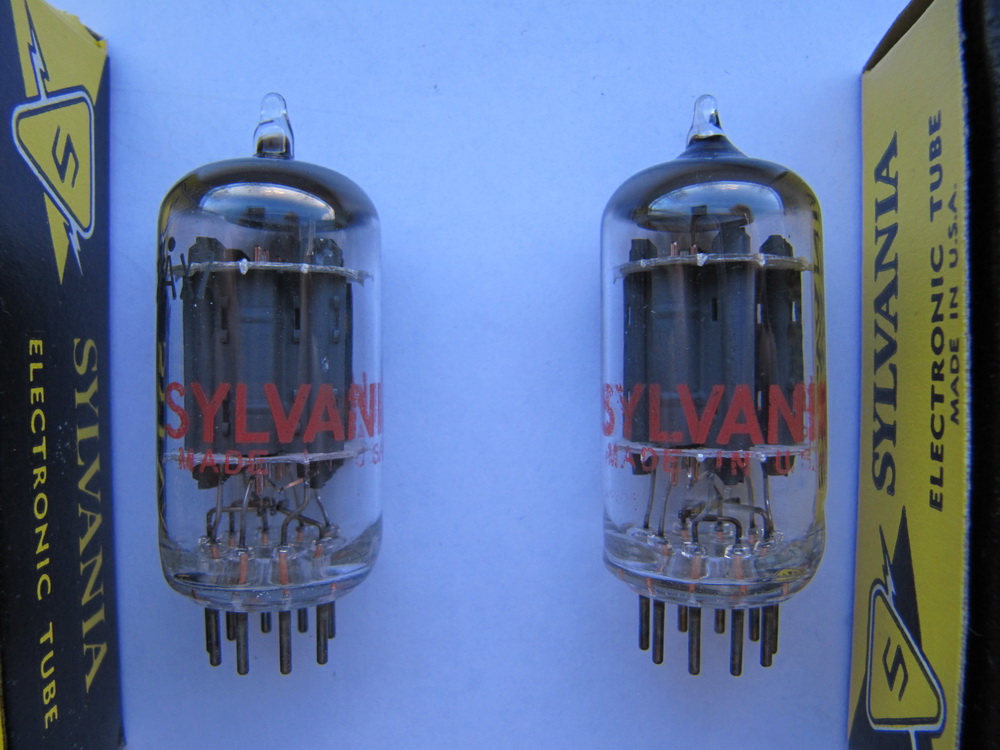 Радиолампа AMPEREX 12AX7A\\ ECC83, Черный анод. | Hi-Fi.ru