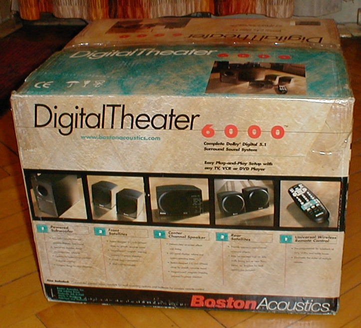 boston acoustics digital theater 6000