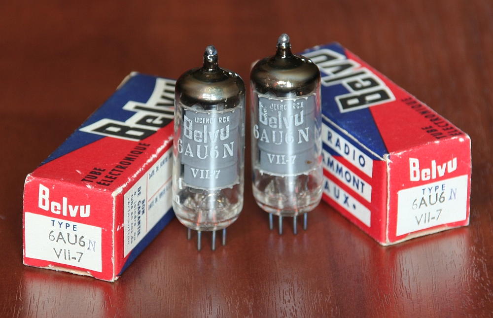 Радиолампы 6AU6 Mazda Belvu (EF94, 6Ж4П) | Hi-Fi.ru