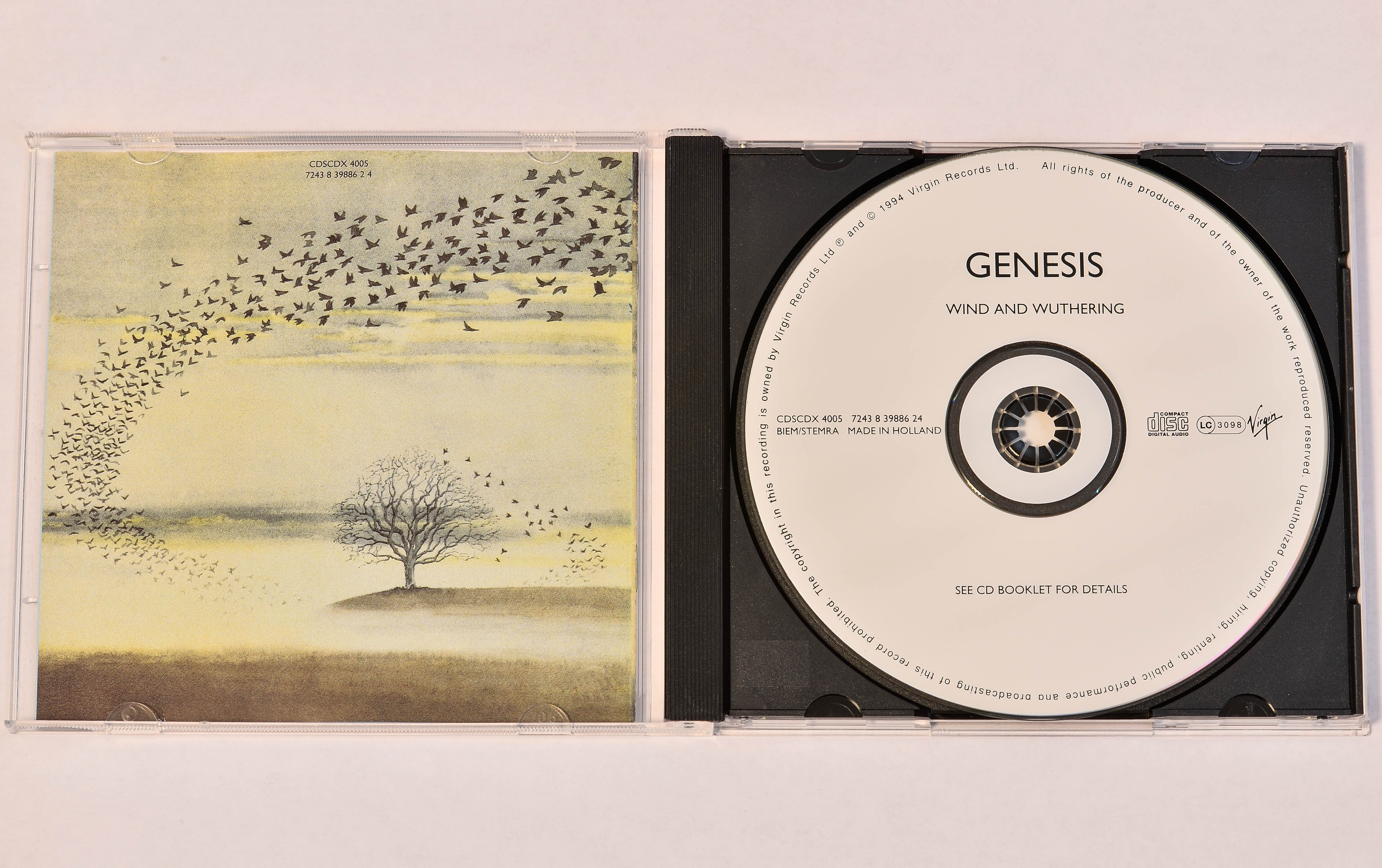 Genesis / Wind And Wuthering CD Made in Holland HiFi.ru Genesis / Wind And Wuthering CD Made in Holland HiFi.ru
