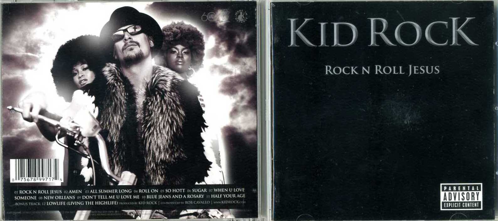 CD KID ROCK / ROCK N ROLL JESUS / 2007 /EUGERMANY HiFi.ru