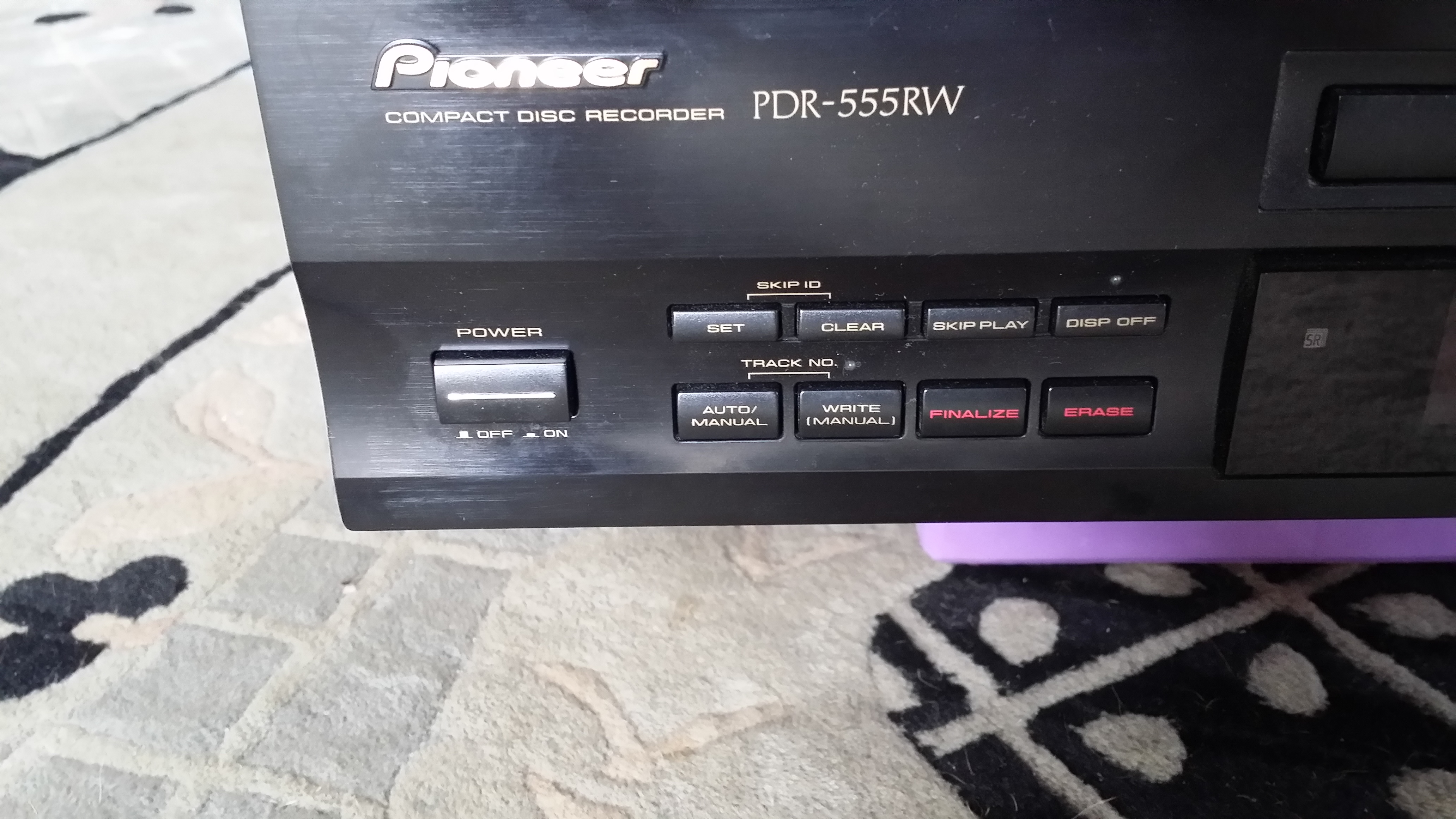 CD recorder Pioneer PDR-555WR | Hi-Fi.ru