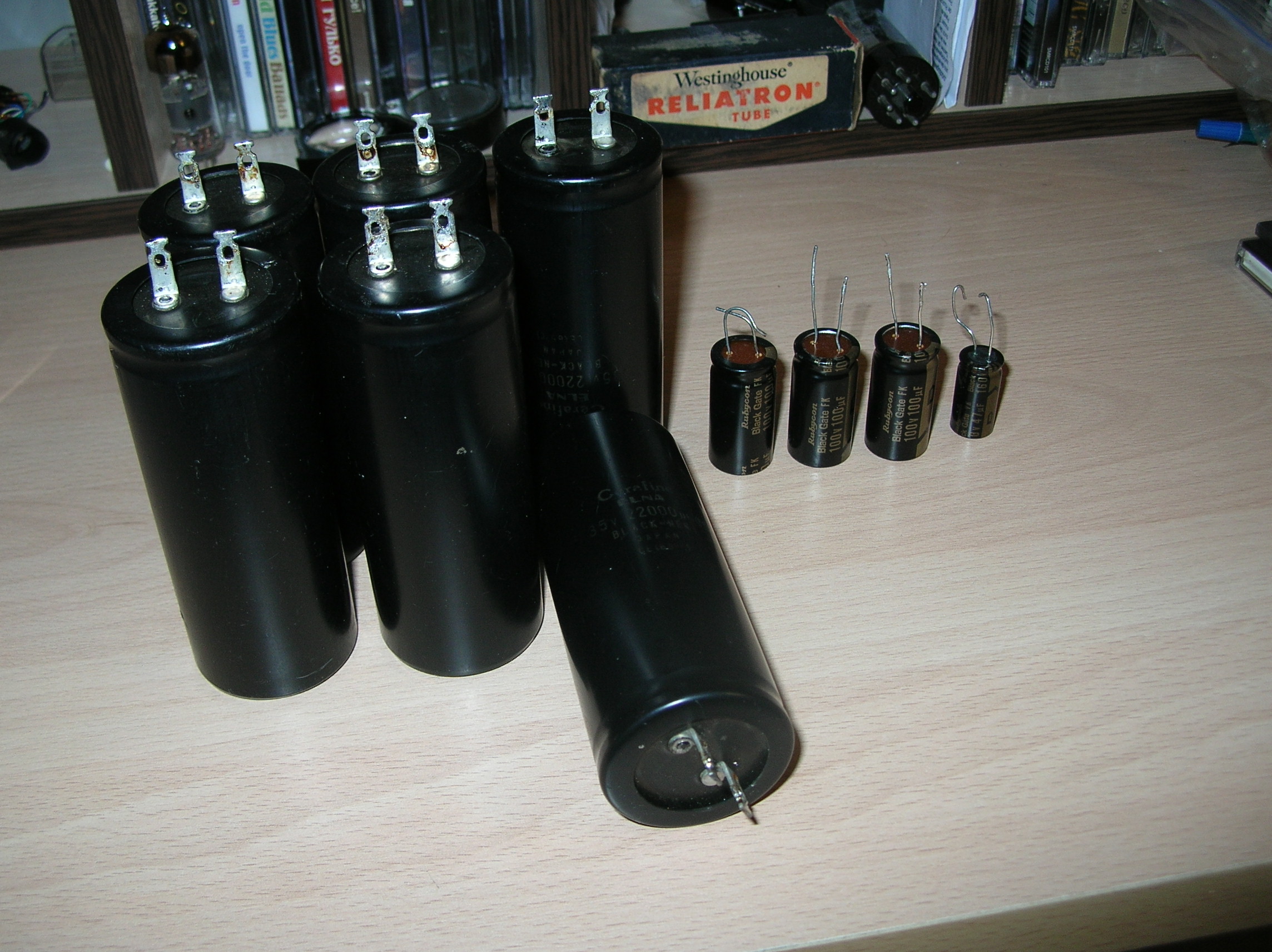 конденсаторы ELNA 50 на 10000 | Hi-Fi.ru