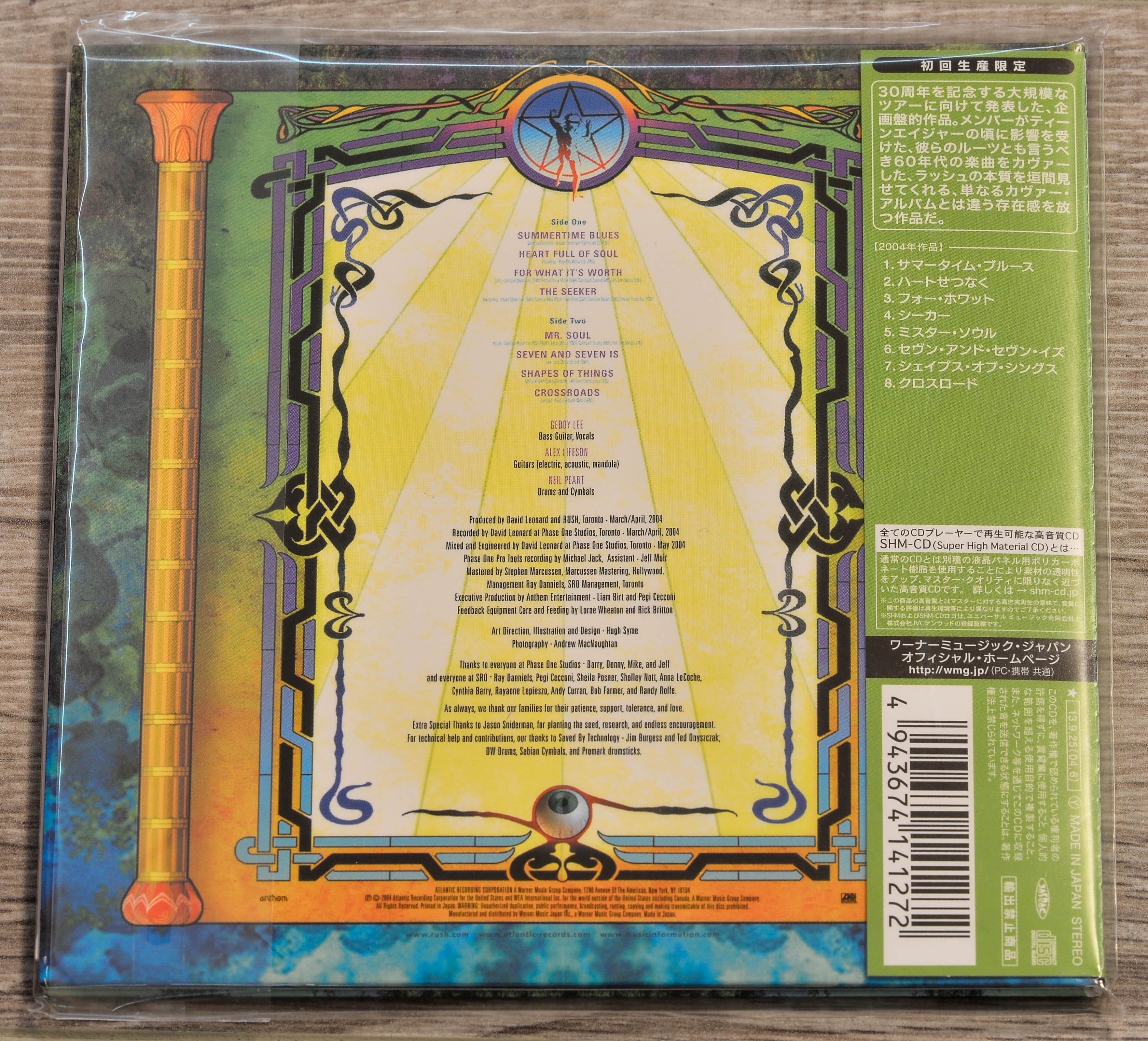 Rush / Feedback Japan Mini LP SHMCD Out OF Print HiFi.ru