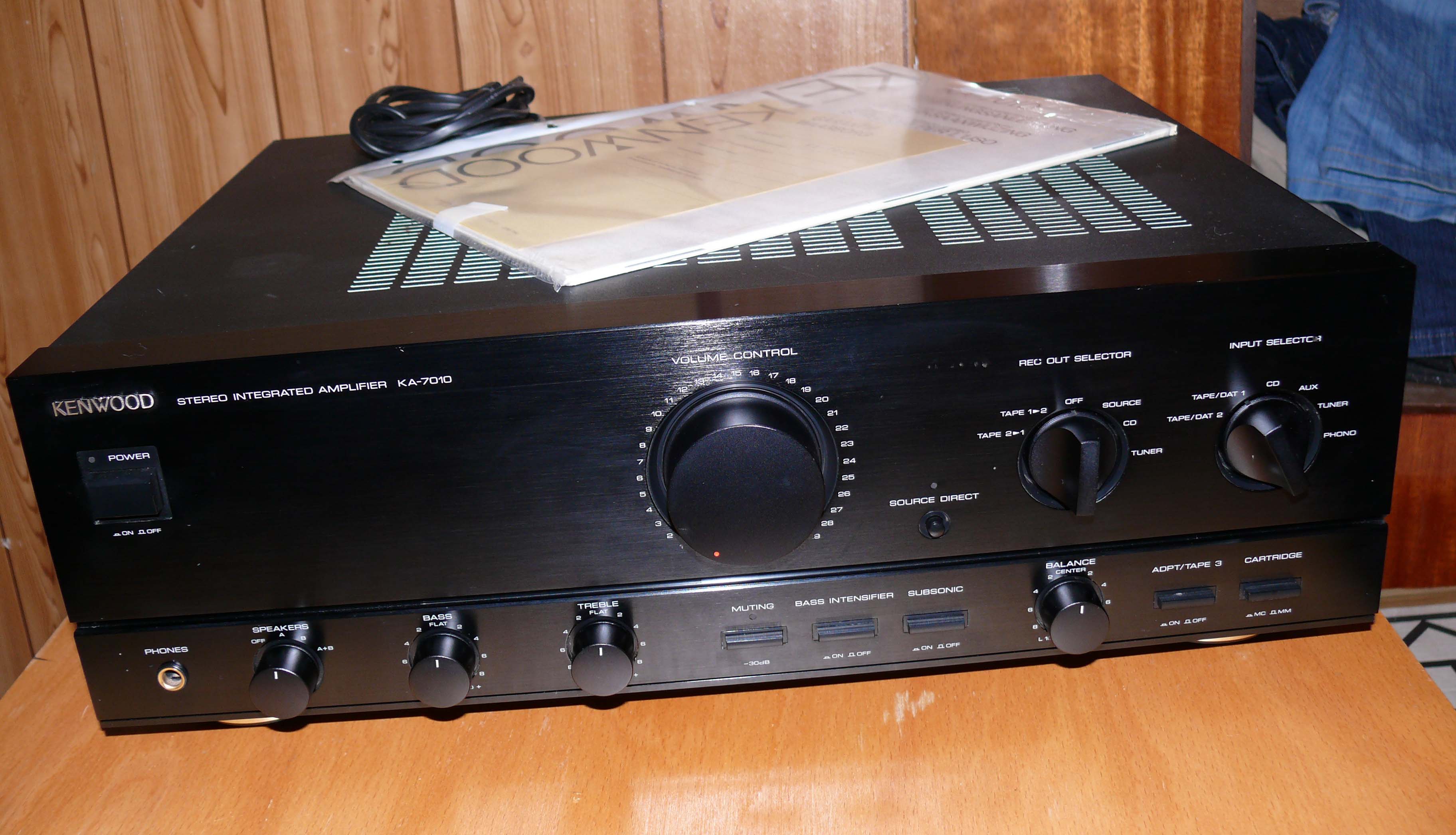 Автомобильный усилитель kenwood