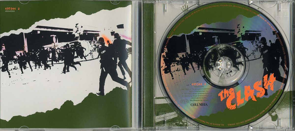 CD CLASH THE CLASH 1977 EU UK Hi Fi ru