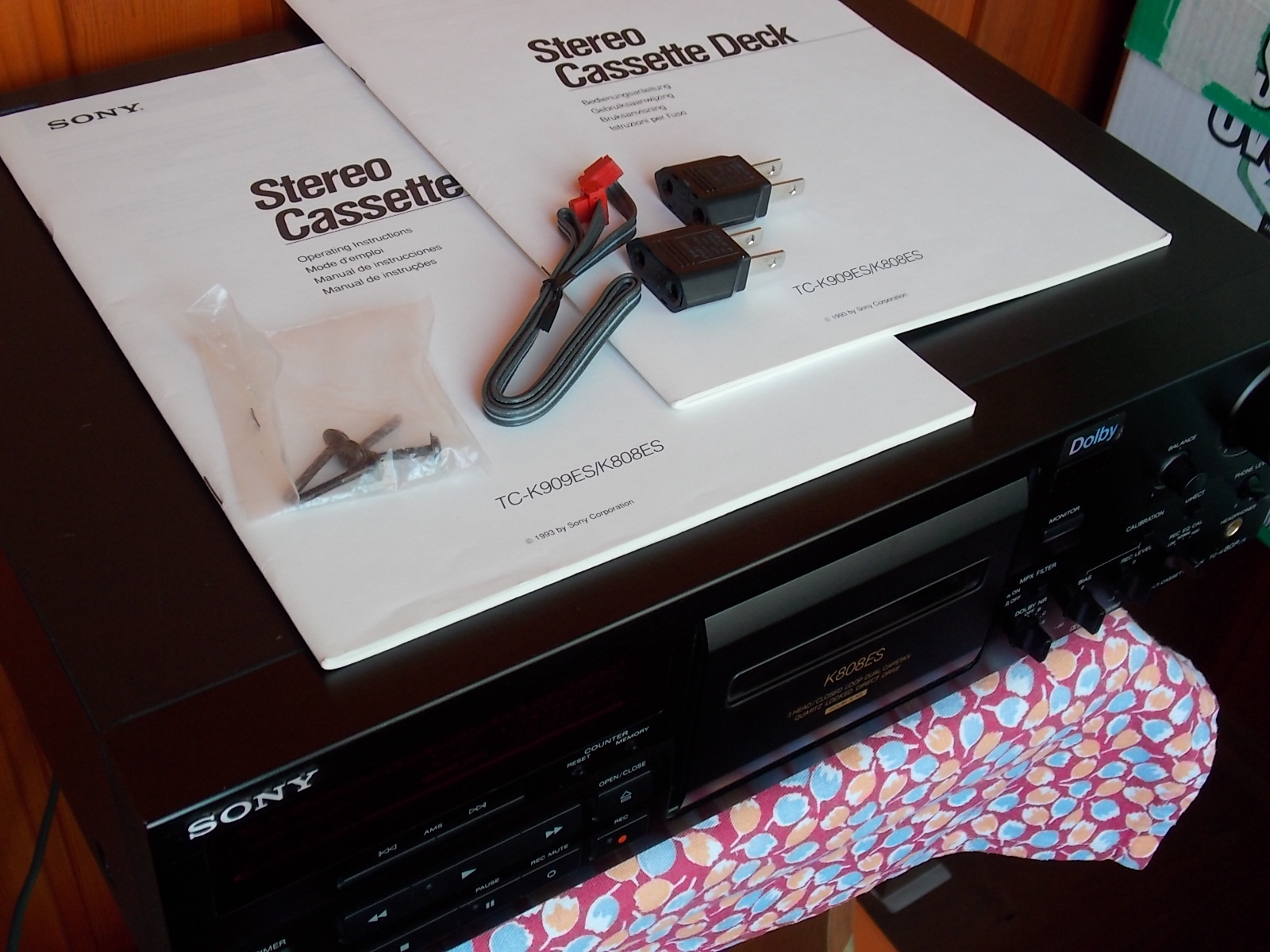 Кассетная дека из серии ES - Sony TC-K808ES | Hi-Fi.ru