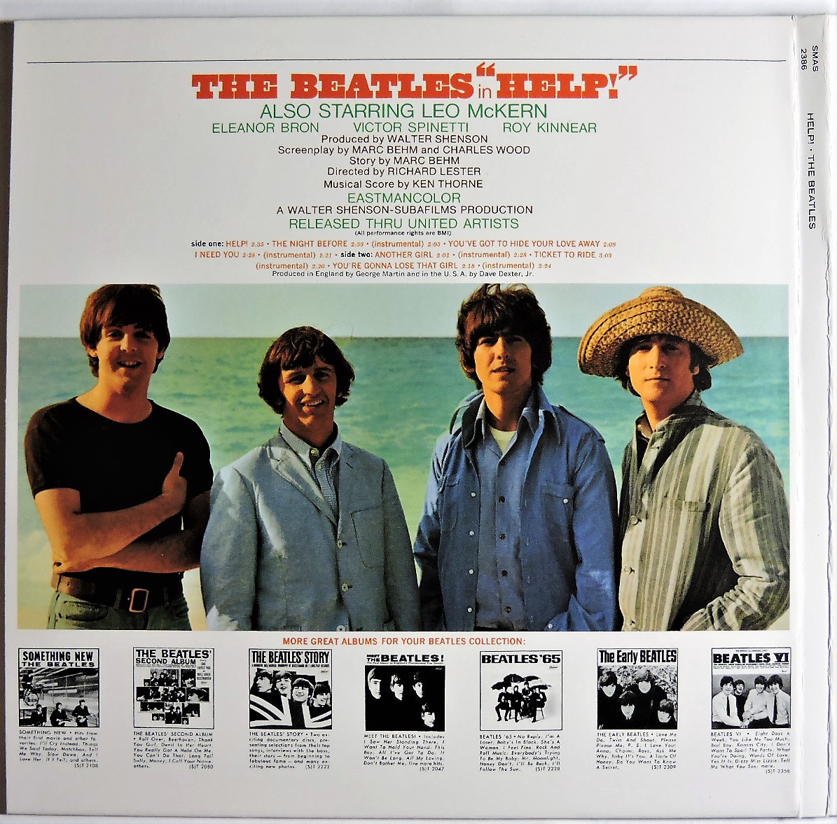 The Beatles ‎ Help! (Original Motion Picture Soundtrack) / CD USA Hi