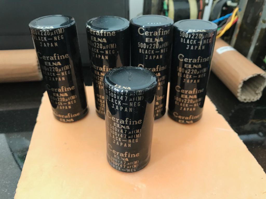 Конденсаторы Elna Cerafine 220mf - 500v | Hi-Fi.ru