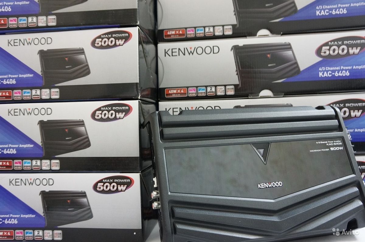 Автомобильный усилитель kenwood