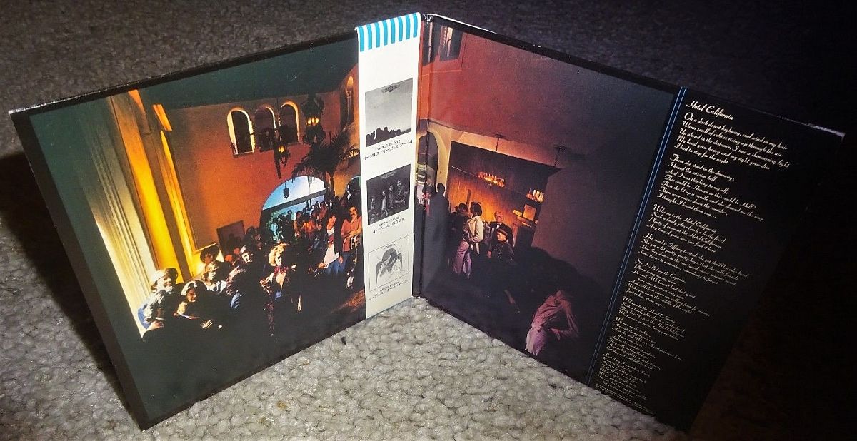 EAGLES ‎- Hotel California / Japan CD / Mini LP w/Poster ...
