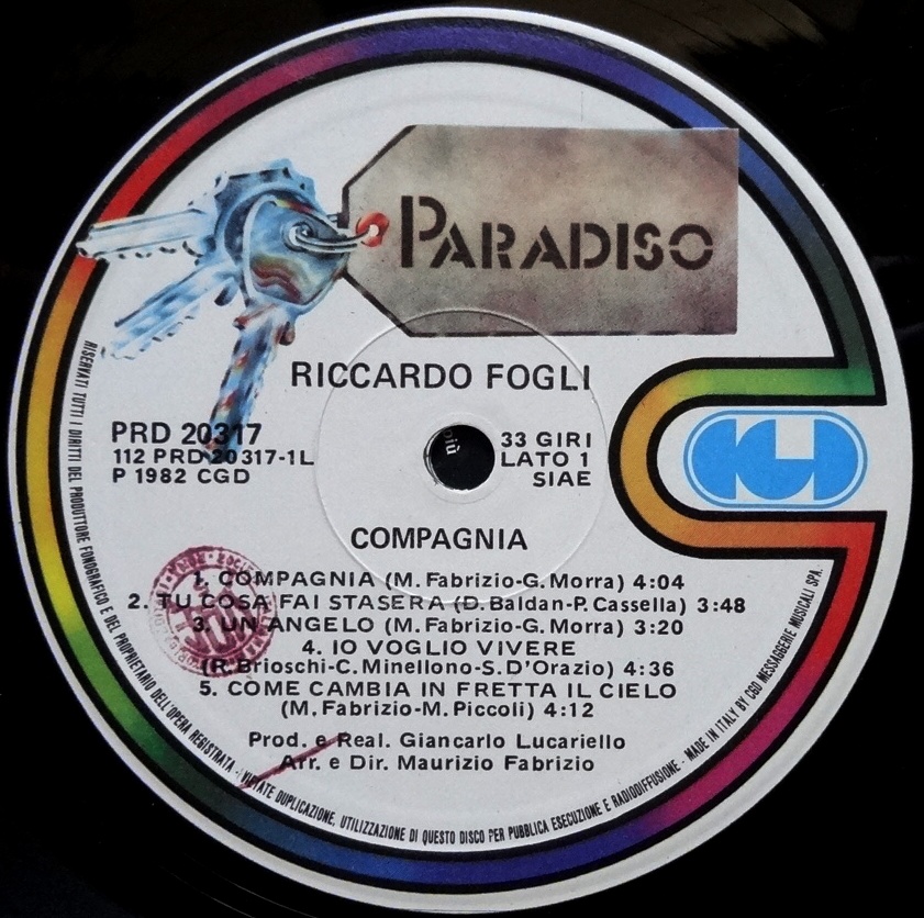 Riccardo fogli перевод