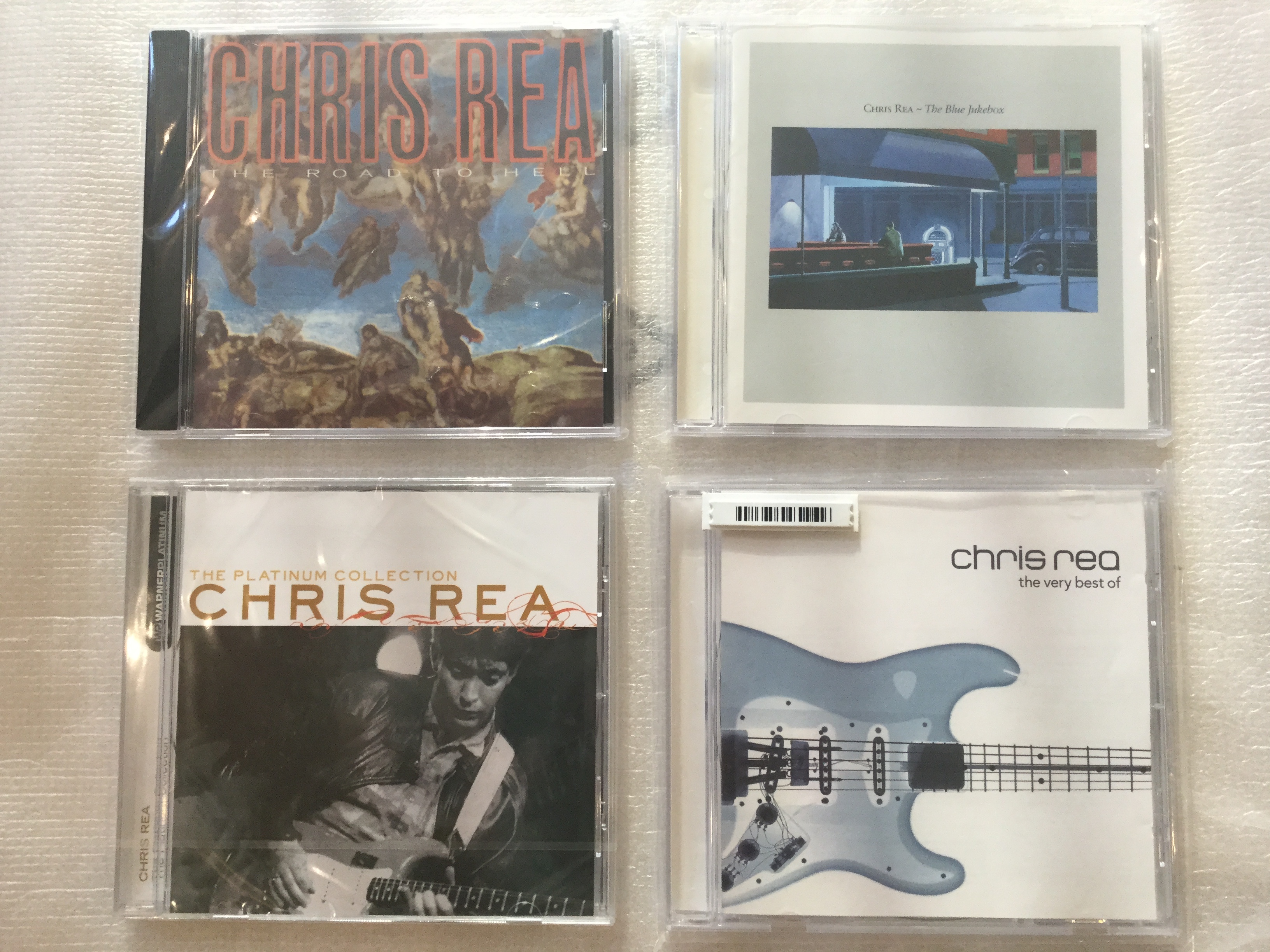 CD альбомы Chris Rea первые издания made in USA, UK. Hi