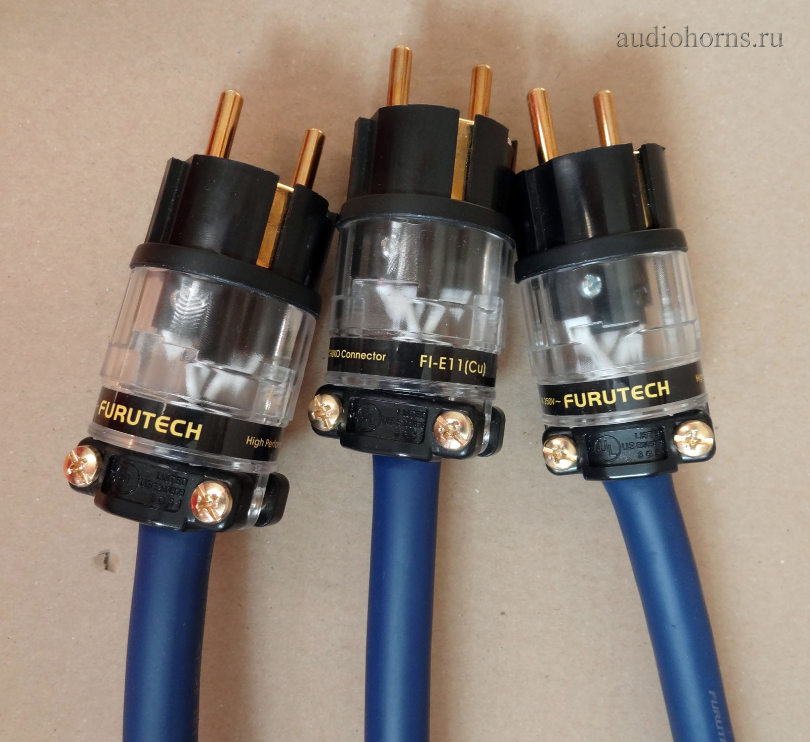 Furutech FP-3TS20 FI-E11 Сетевой Кабель Силовой | Hi-Fi.ru