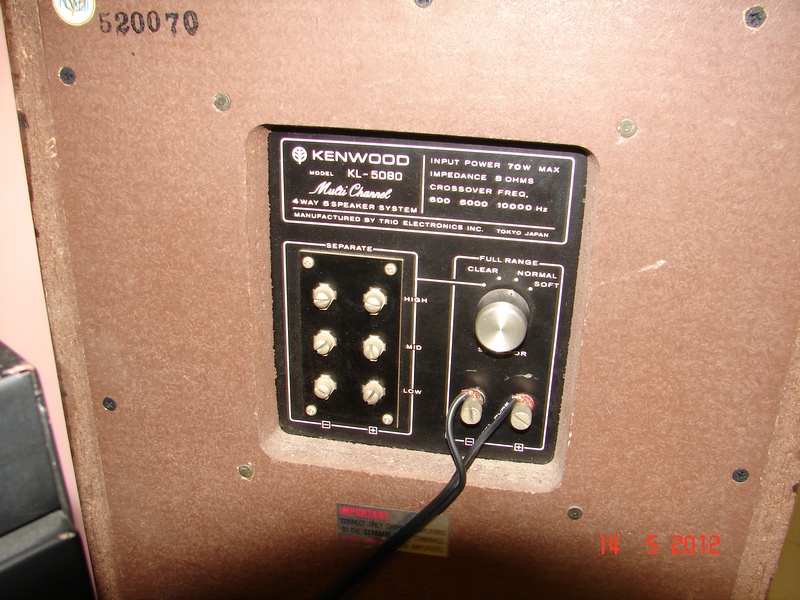 kenwood kl 5080 speakers