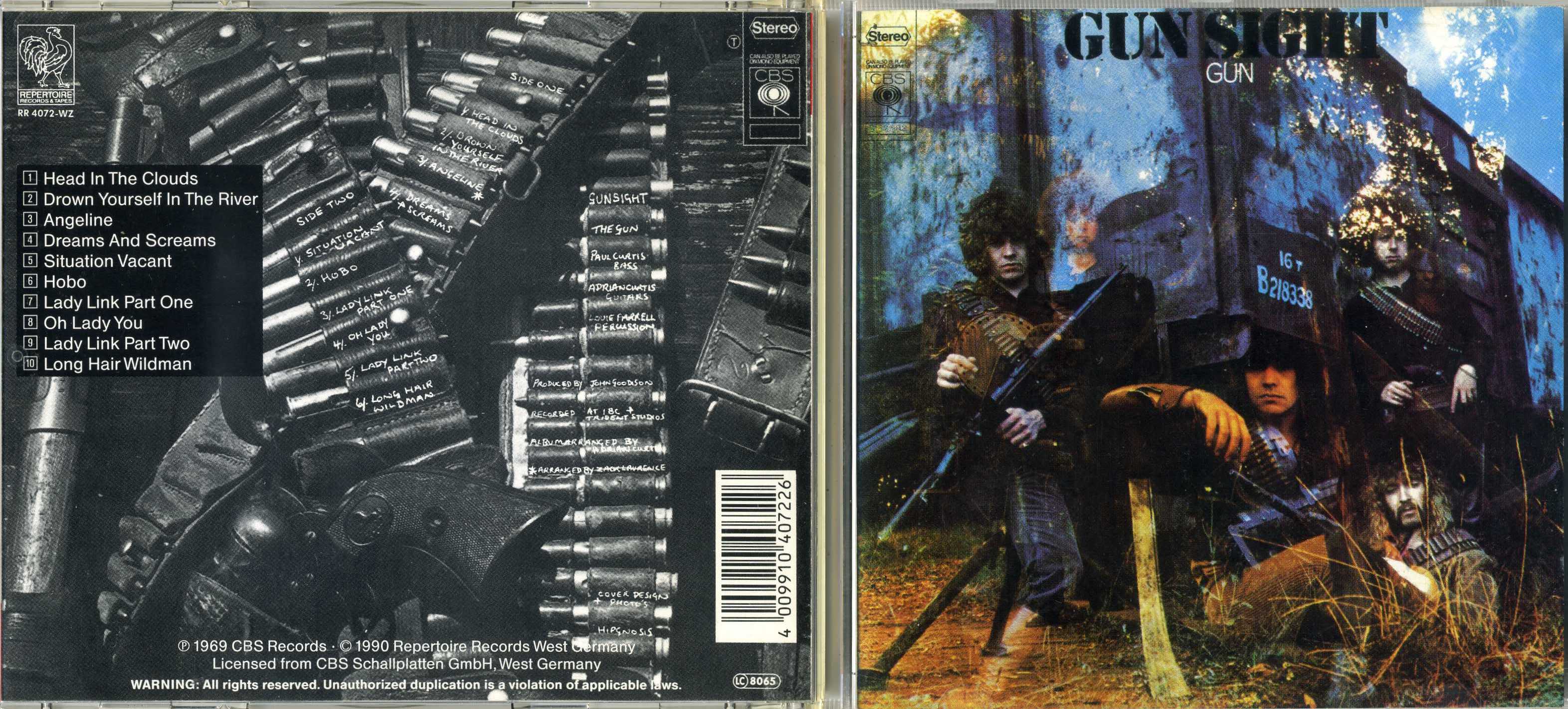 CD GUN / GUNSIGHT / 1969 / AUSTRIA HiFi.ru