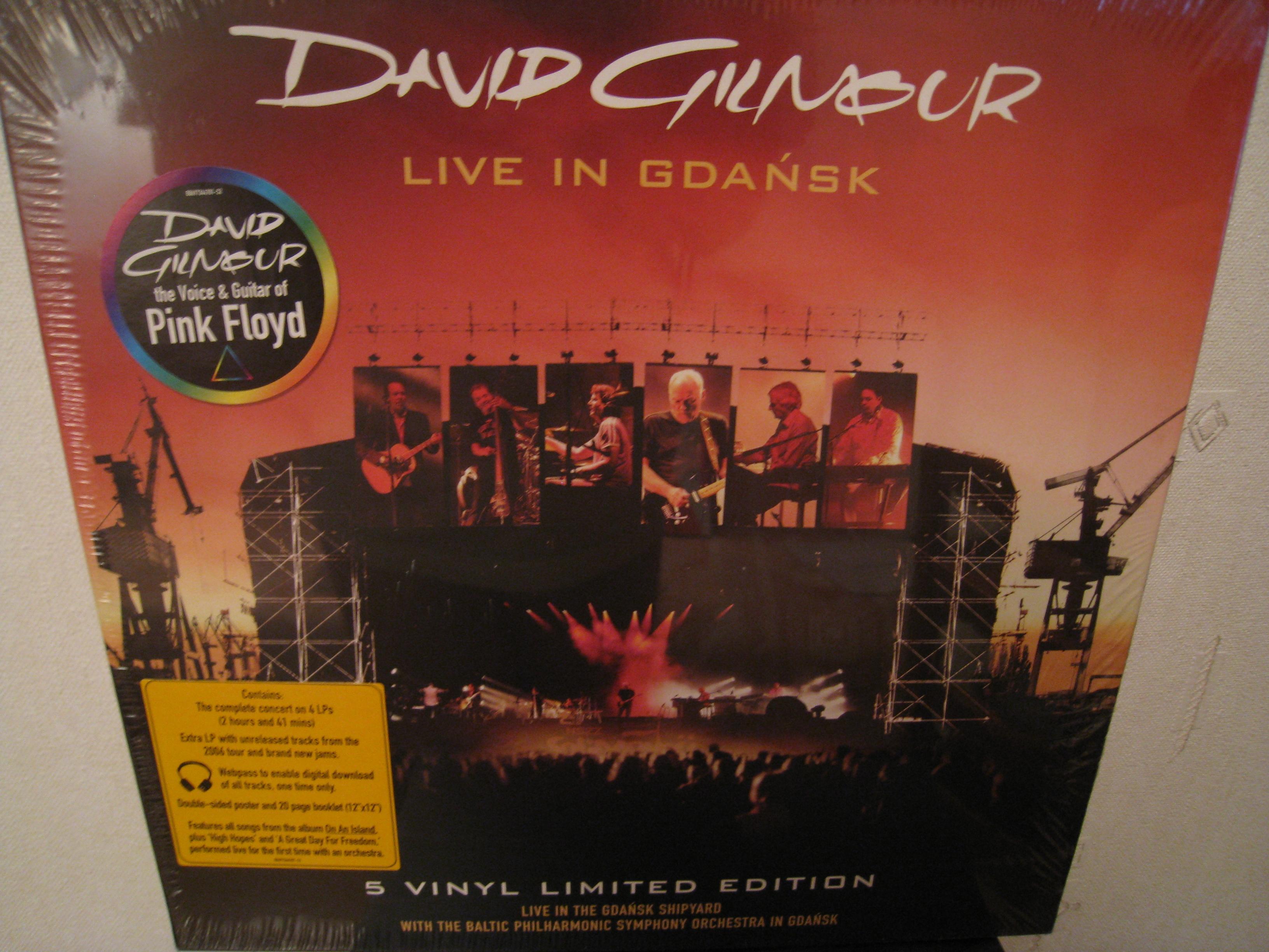 David Gilmour Live in Gdansk 5 Vinyl Limited Edition Box HiFi.ru