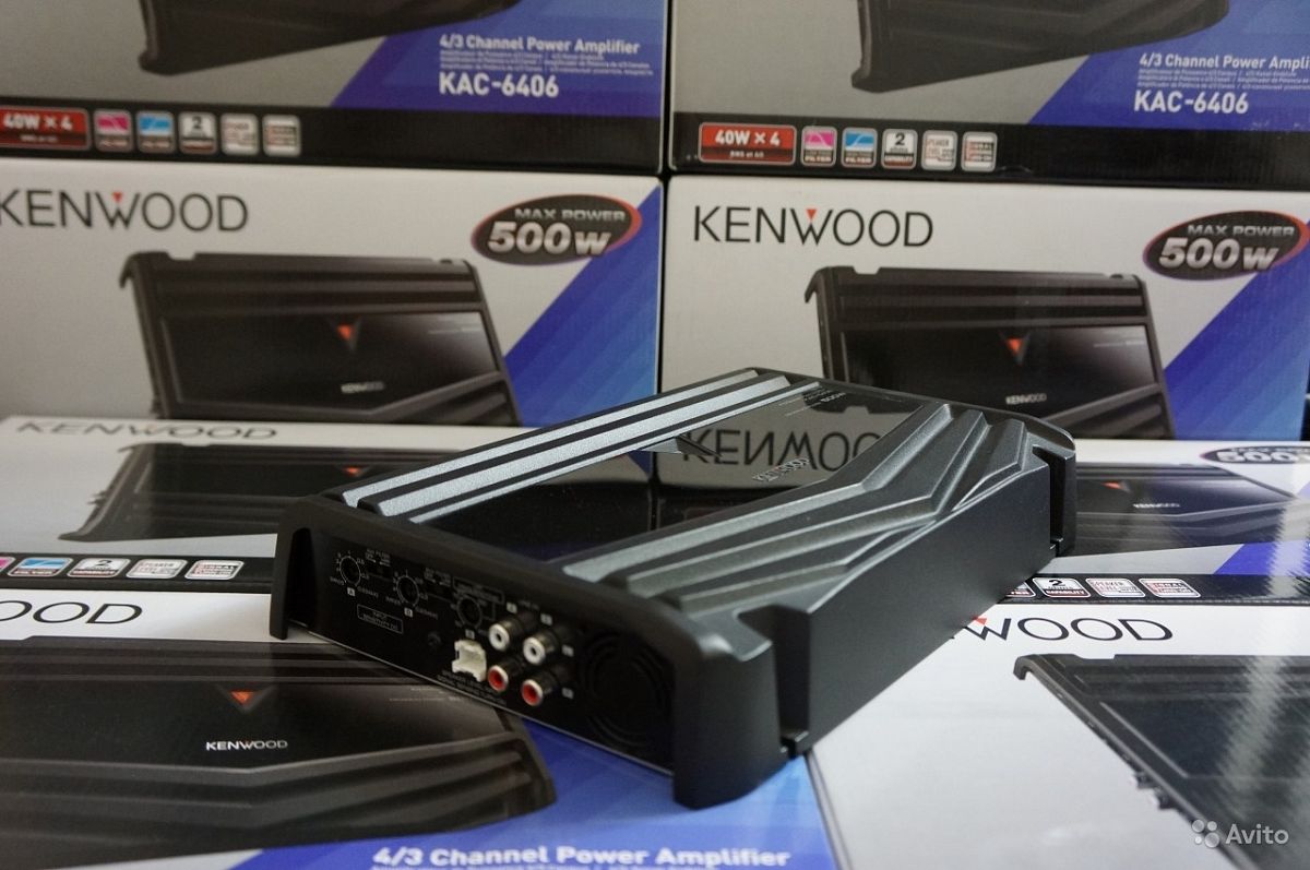 Автомобильный усилитель kenwood